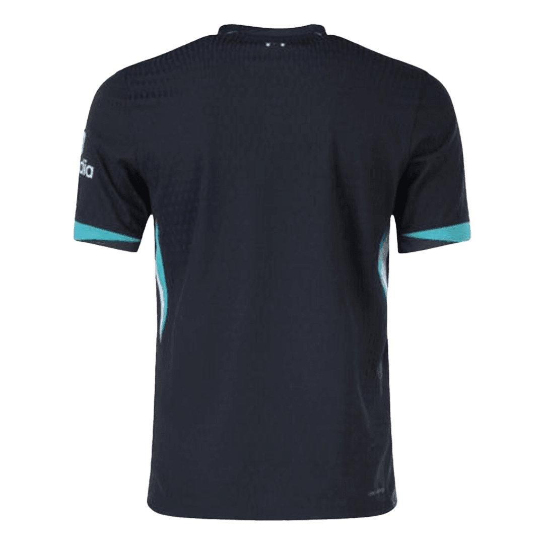 Camiseta de fútbol visitante auténtica del Liverpool 2024/25
