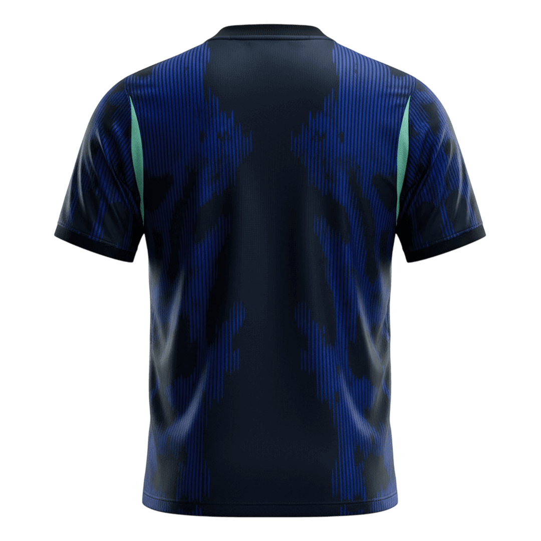 Camiseta de visitante de Brasil para el Mundial 2026, color azul marino