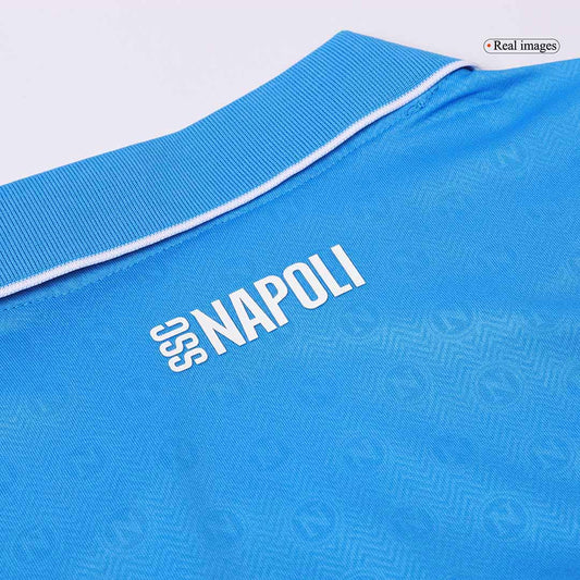 Camiseta de fútbol local auténtica del Napoli 2024/25