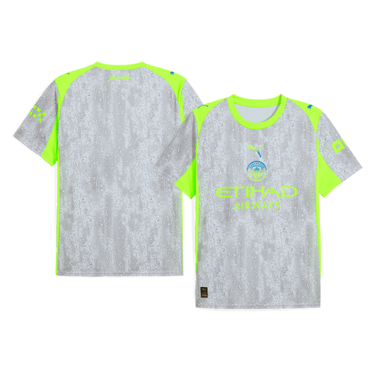 Camiseta de fútbol de visitante del Manchester City 2025/26