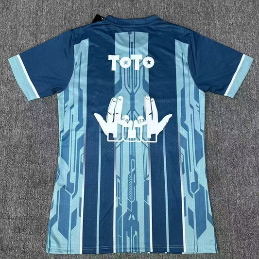Camiseta de jugador del Marsella, talla 25/26, edición especial azul.