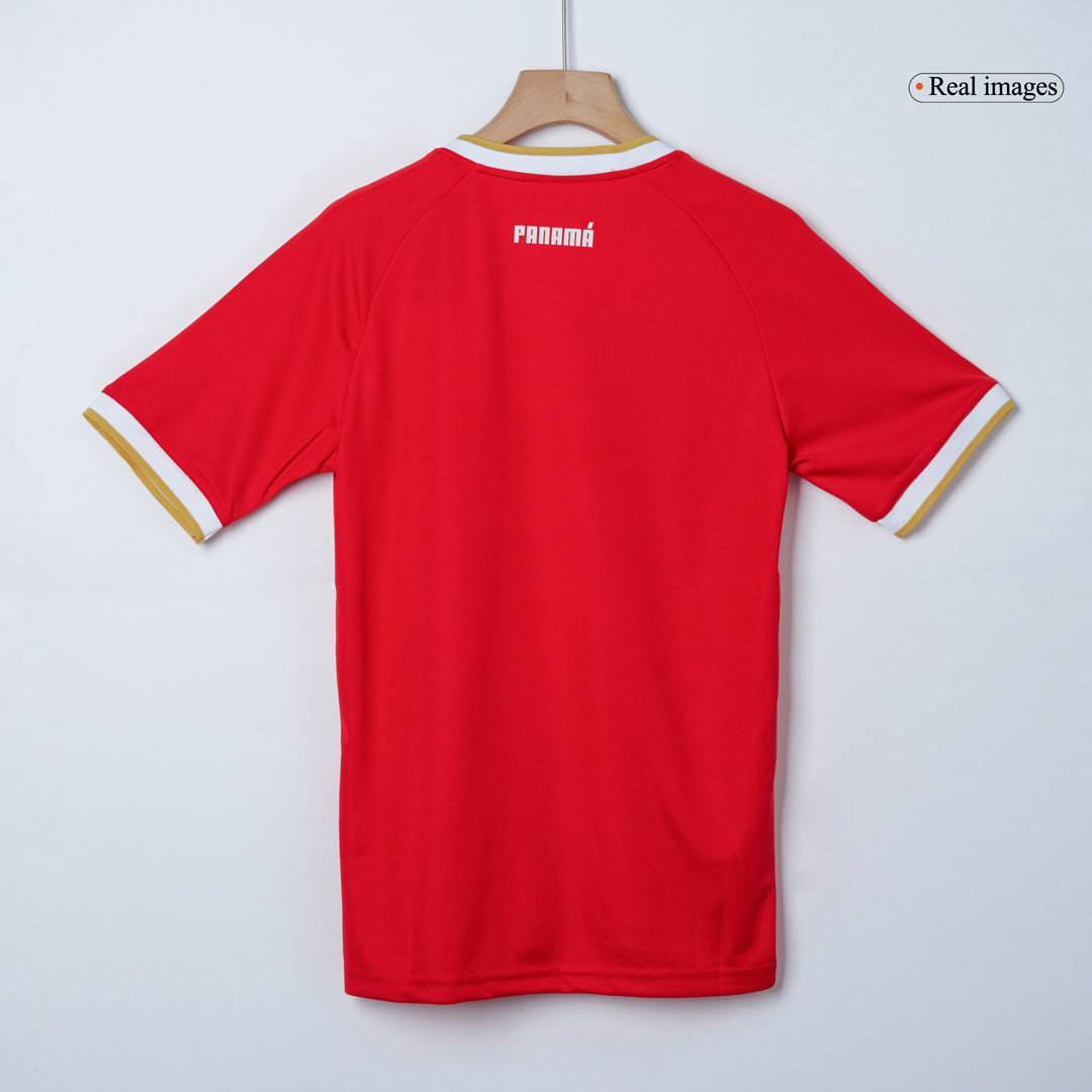 Camiseta de fútbol local de Panamá 2025 roja