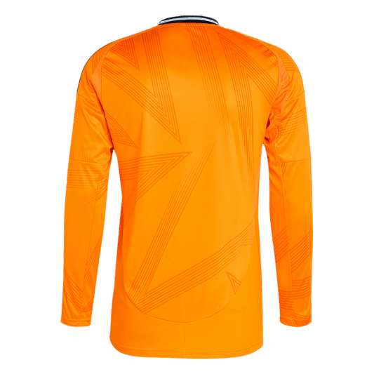 Camiseta de fútbol de manga larga de visitante del Real Madrid (talla grande)