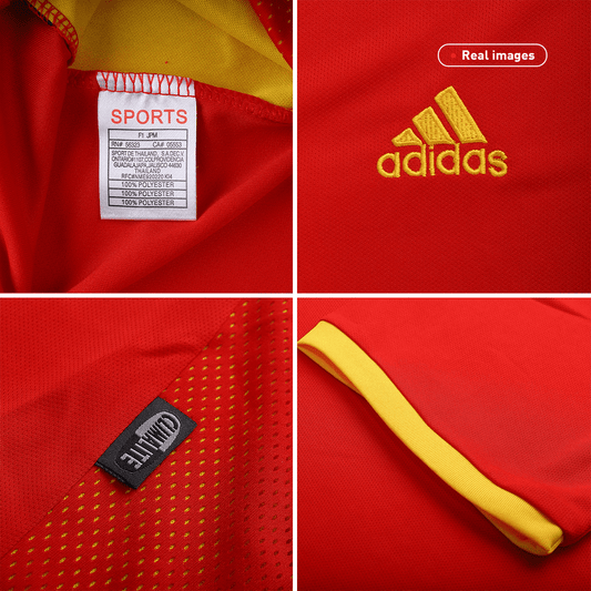 Camiseta retro de fútbol local de España 2002