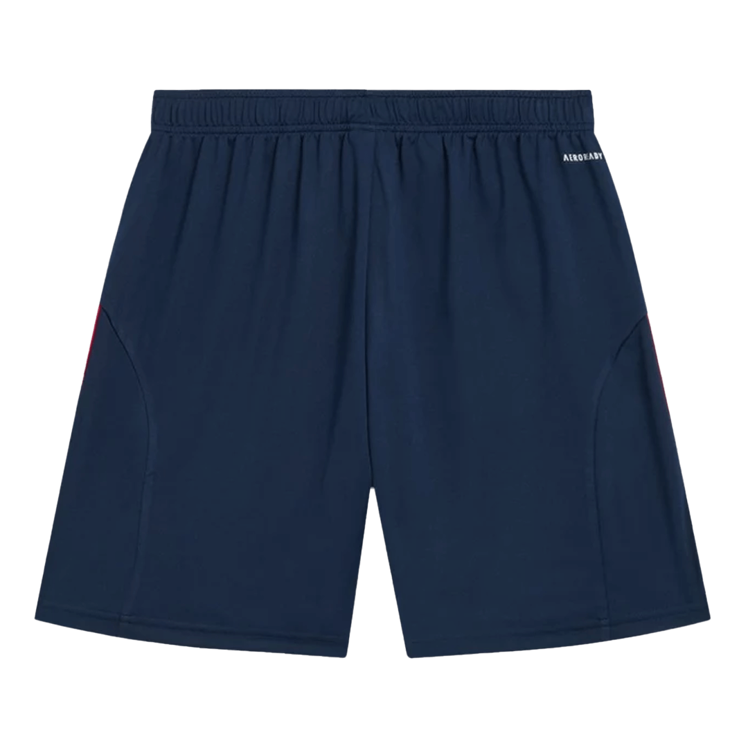 Pantalón corto de fútbol visitante del Arsenal 25/26 azul marino