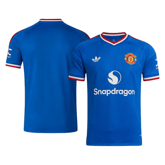 Auténtica camiseta de visitante del Manchester United para la temporada 2026/27.