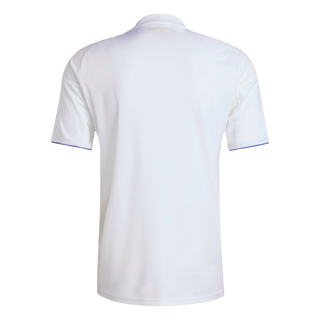 Camiseta Futbol Olympique Lyonnais Primera Equipación 25/26 Blanca
