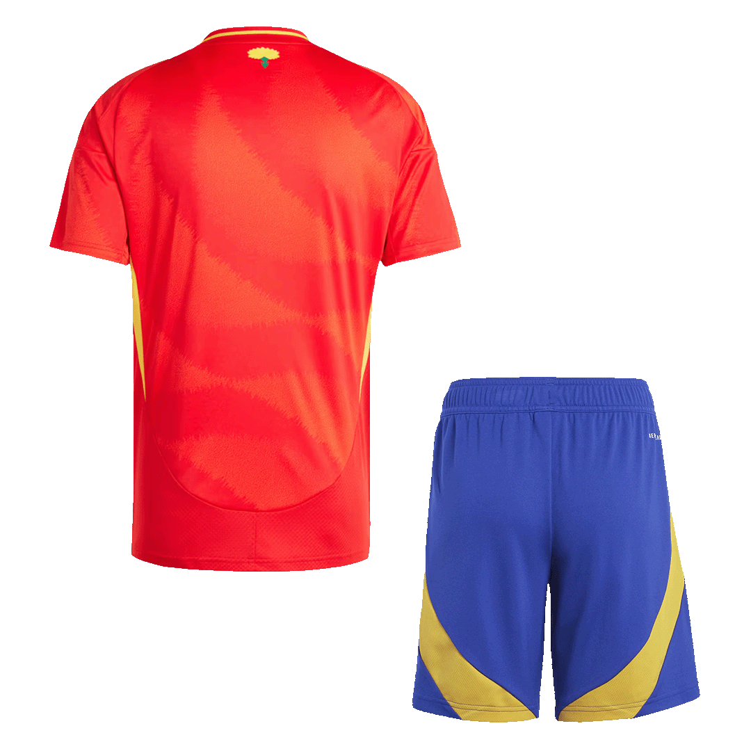 Kit de fútbol local de España (Kit y pantalón corto) para la Eurocopa 2024