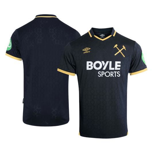 Camiseta de fútbol de visitante del West Ham United (tercera equipación) 2025/26