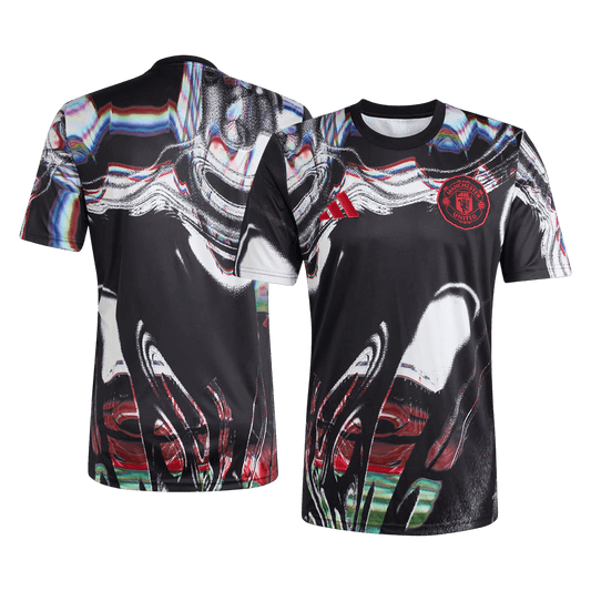 Camiseta de fútbol prepartido del Manchester United 2025/26