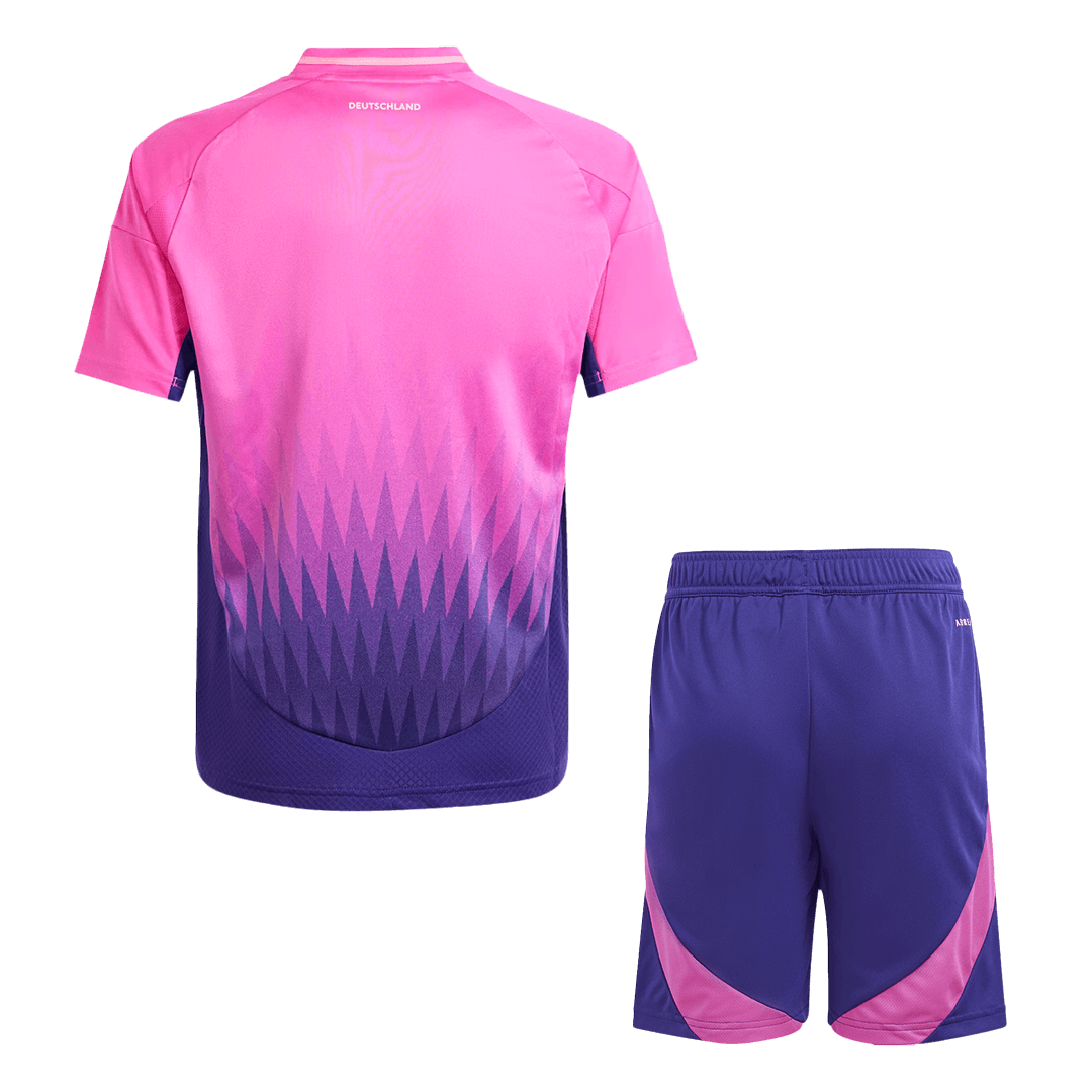 Kit de fútbol visitante de Alemania para niños (camiseta y pantalón corto) Eurocopa 2024