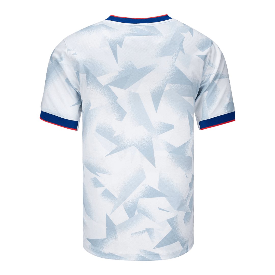 Camiseta de fútbol local de la USWNT 2025 para hombre, blanca - Equipo femenino