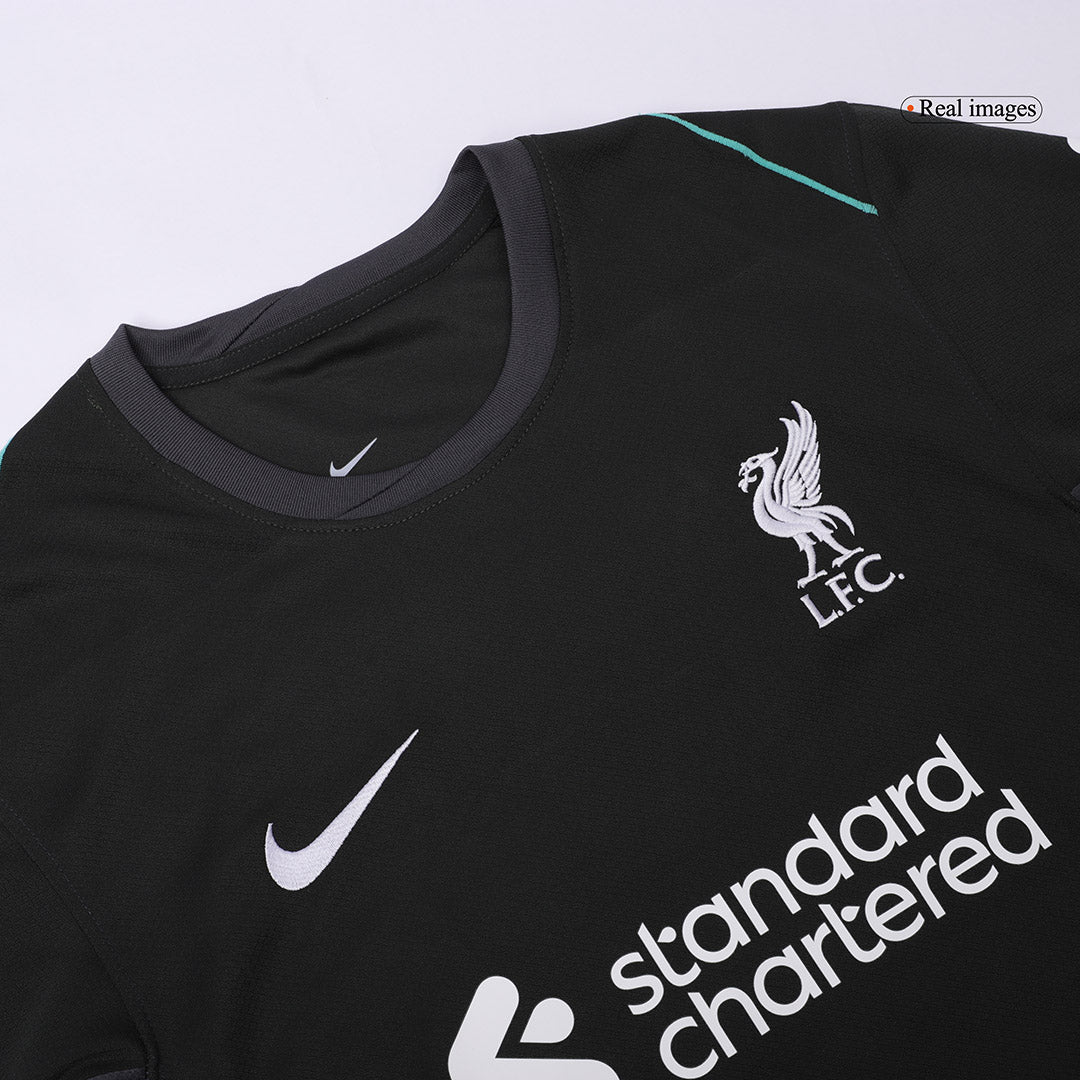 Camiseta de fútbol auténtica de visitante del Liverpool M.SALAH #11 2024/25