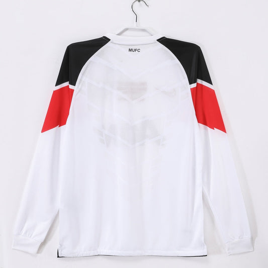 Camiseta retro de manga larga de visitante del Manchester United 2010-2011