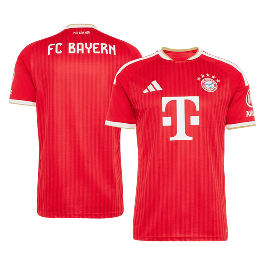 Camiseta de fútbol del Bayern de Múnich para hombre, versión para aficionados, temporada 2026/27, color rojo.