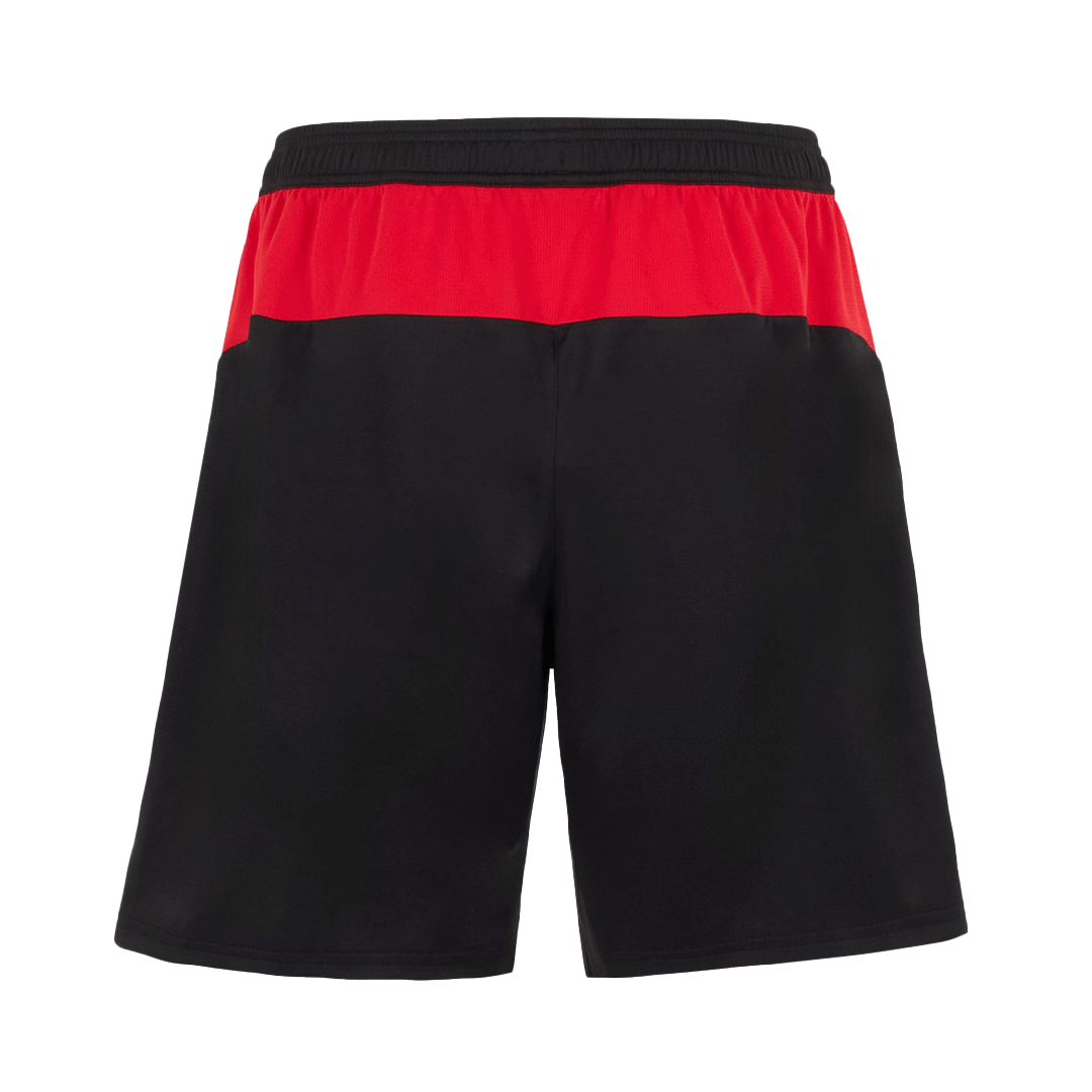 Pantalón corto de fútbol local del AC Milan 25/26 negro