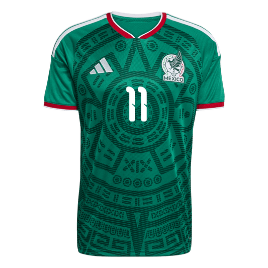 Camiseta de local de México S. Giménez #11 para el Mundial 2026 (categoría hombre)