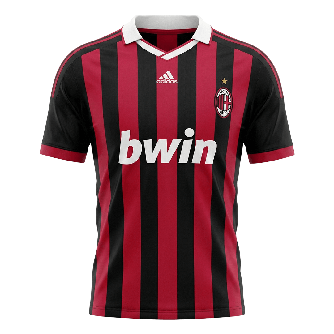Camiseta retro de fútbol local del AC Milan 2009/10