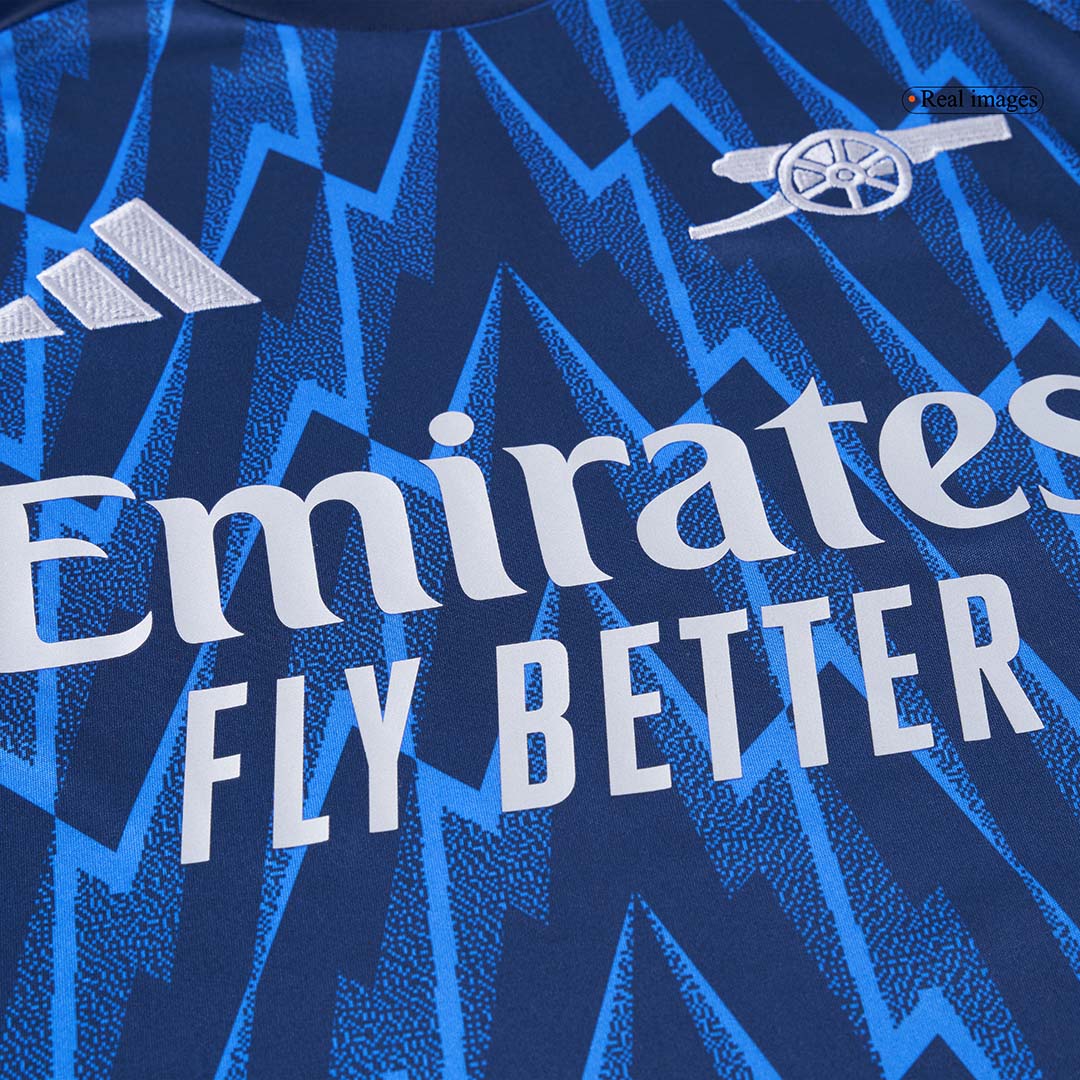 Kit de visitante del Arsenal (Kit y pantalón corto) 2025/26, azul
