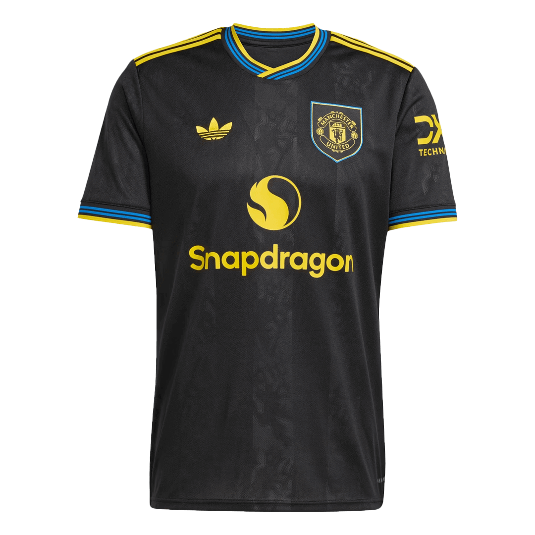 Camiseta de fútbol visitante del Manchester United 2025/26, número 7
