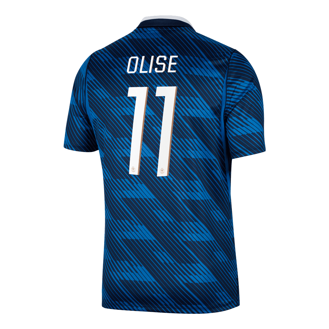 OLISE #11 Camiseta de local de Francia para el Mundial 2026 Azul
