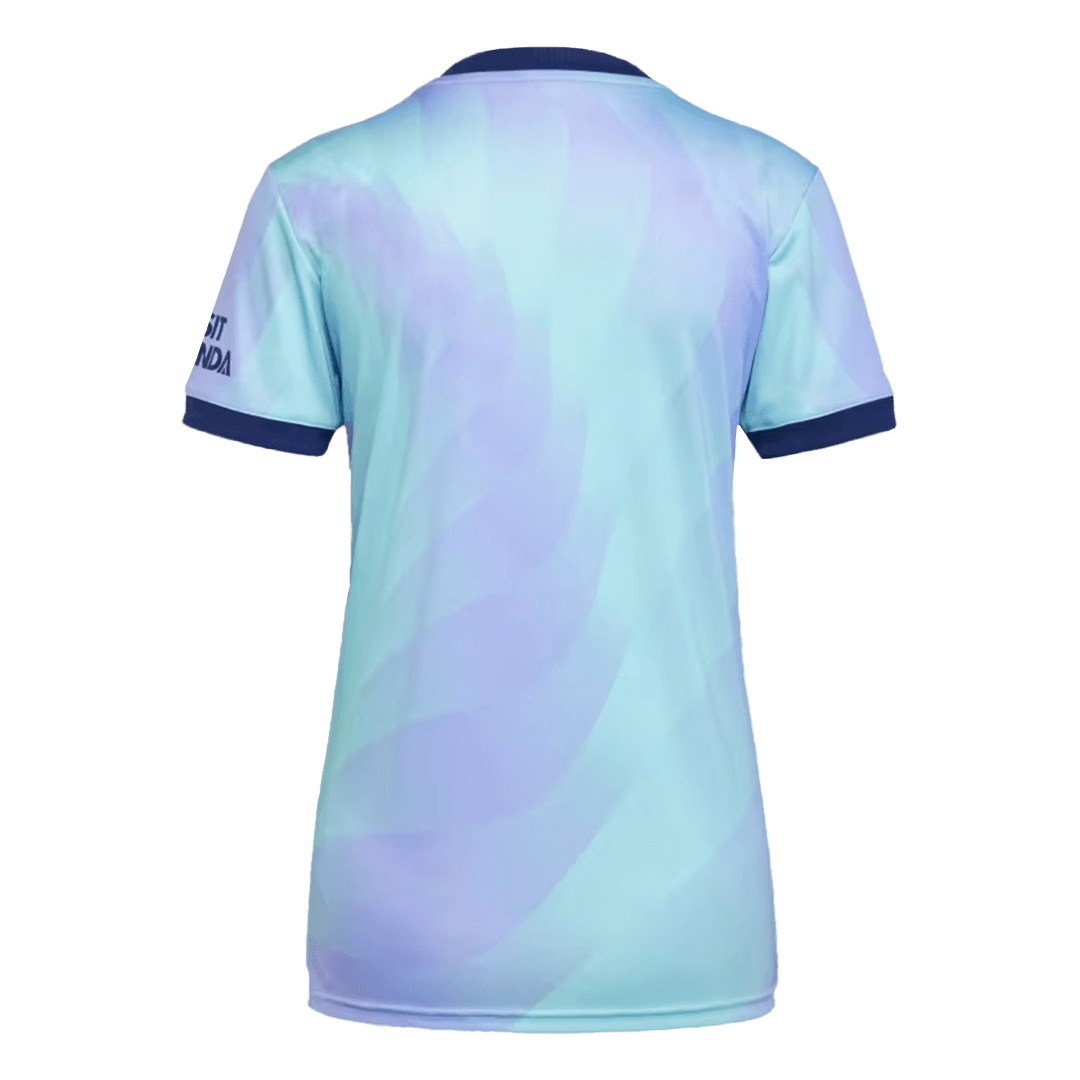 Camiseta de fútbol visitante del Arsenal para mujer 2024/25
