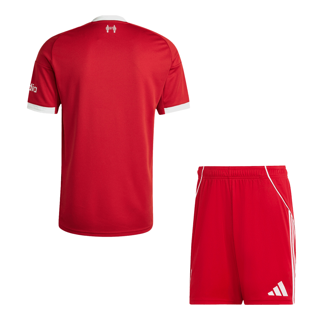 Kit de fútbol local del Liverpool (camiseta y pantalones cortos) 25/26 Rojo