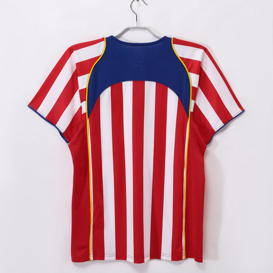 2004-2005 Atlético de Madrid Retro en casa