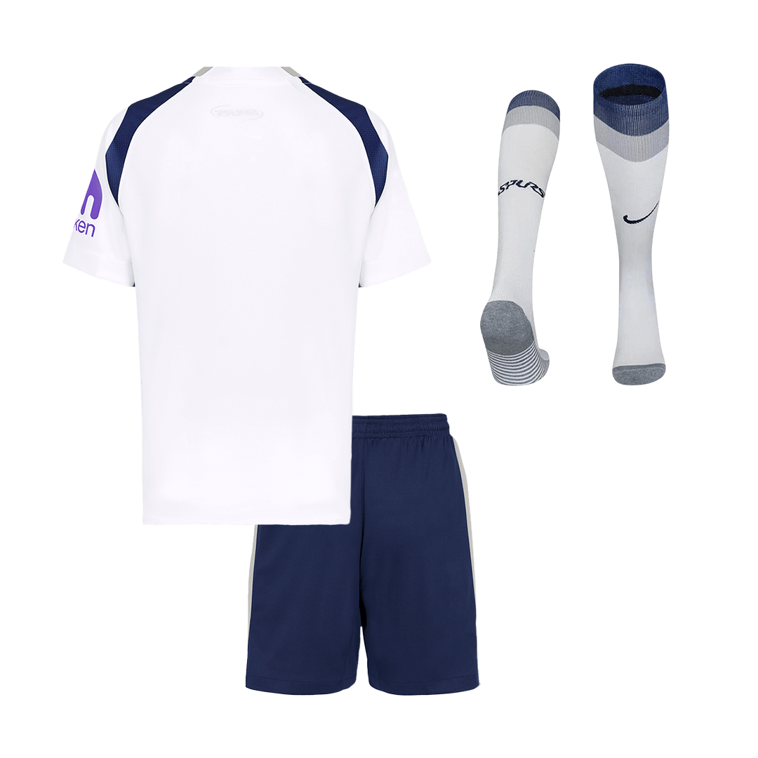 Kit de fútbol local del Tottenham Hotspur para niño (Kit, pantalón corto y calcetines) 2025/26