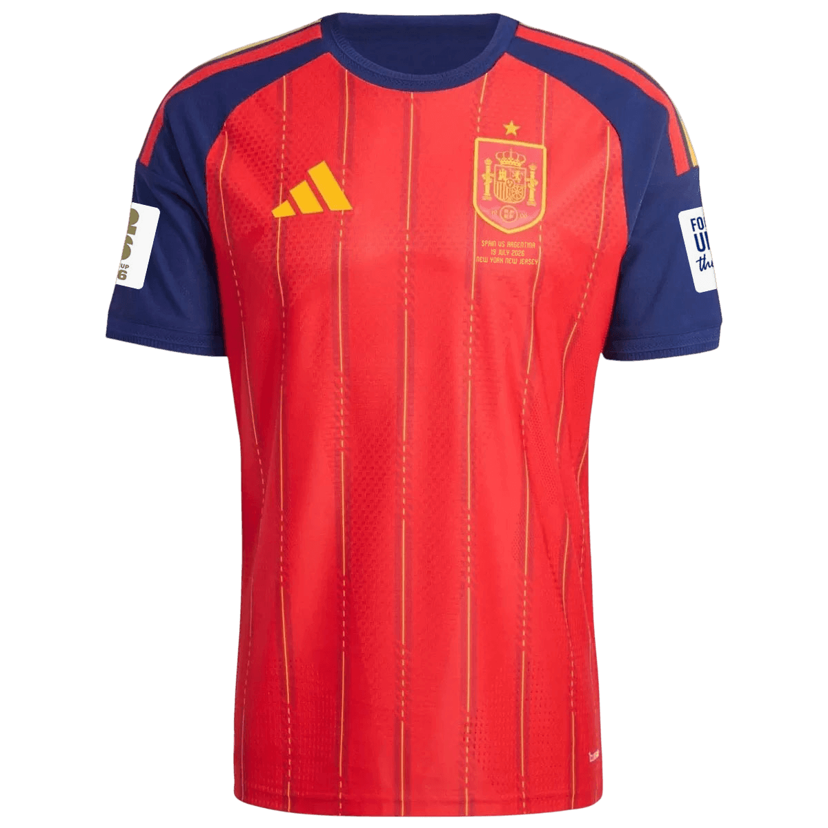 Auténtica camiseta de local de la selección española de fútbol 2026