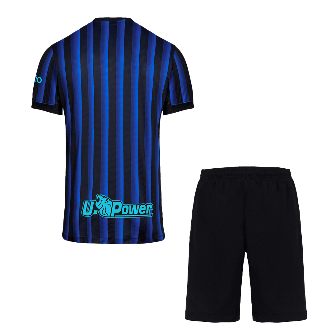 Kit de fútbol local del Inter de Milán (camiseta y pantalón corto) 2025/26 azul y negro