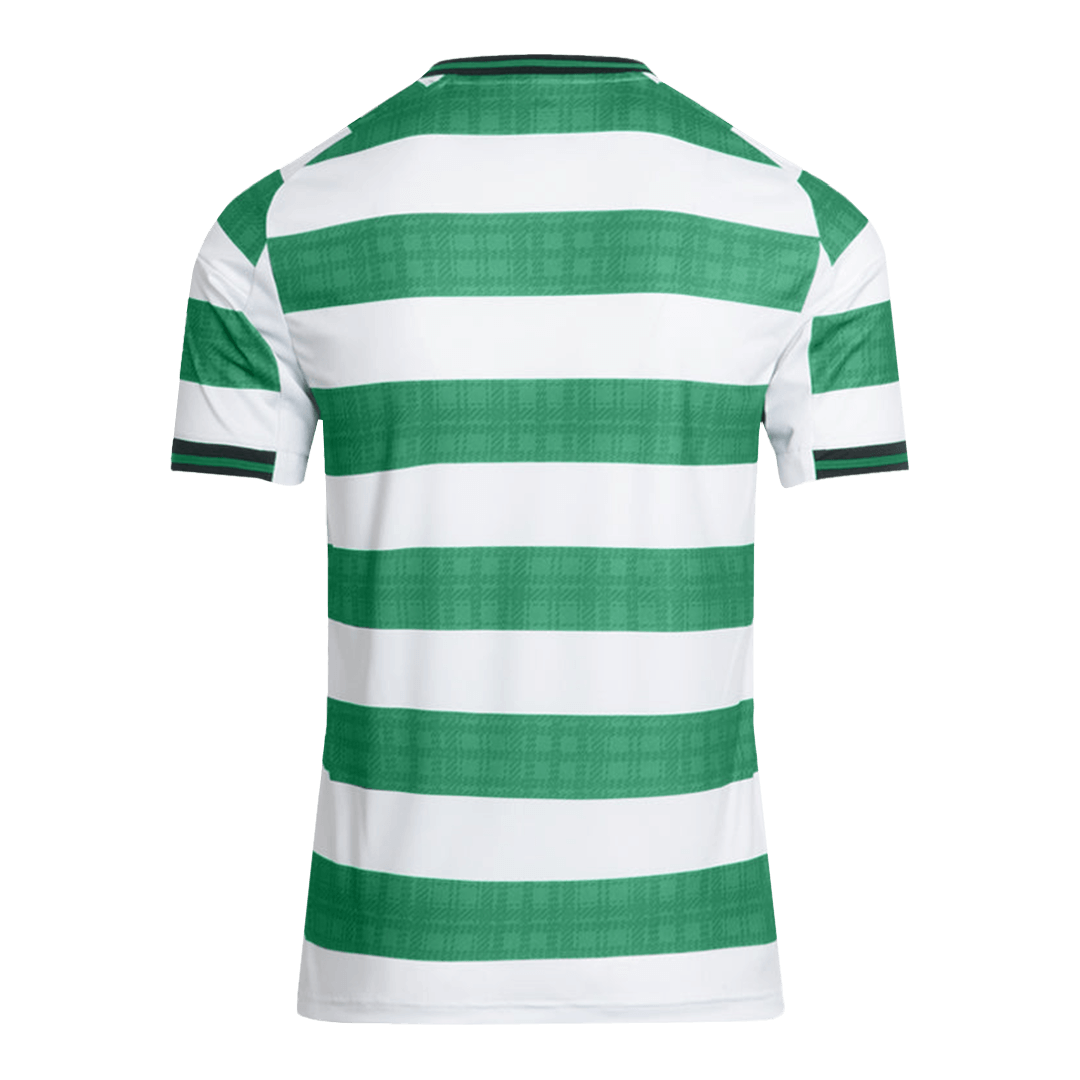 Camiseta de fútbol local del Celtic 2025/26 verde y blanco