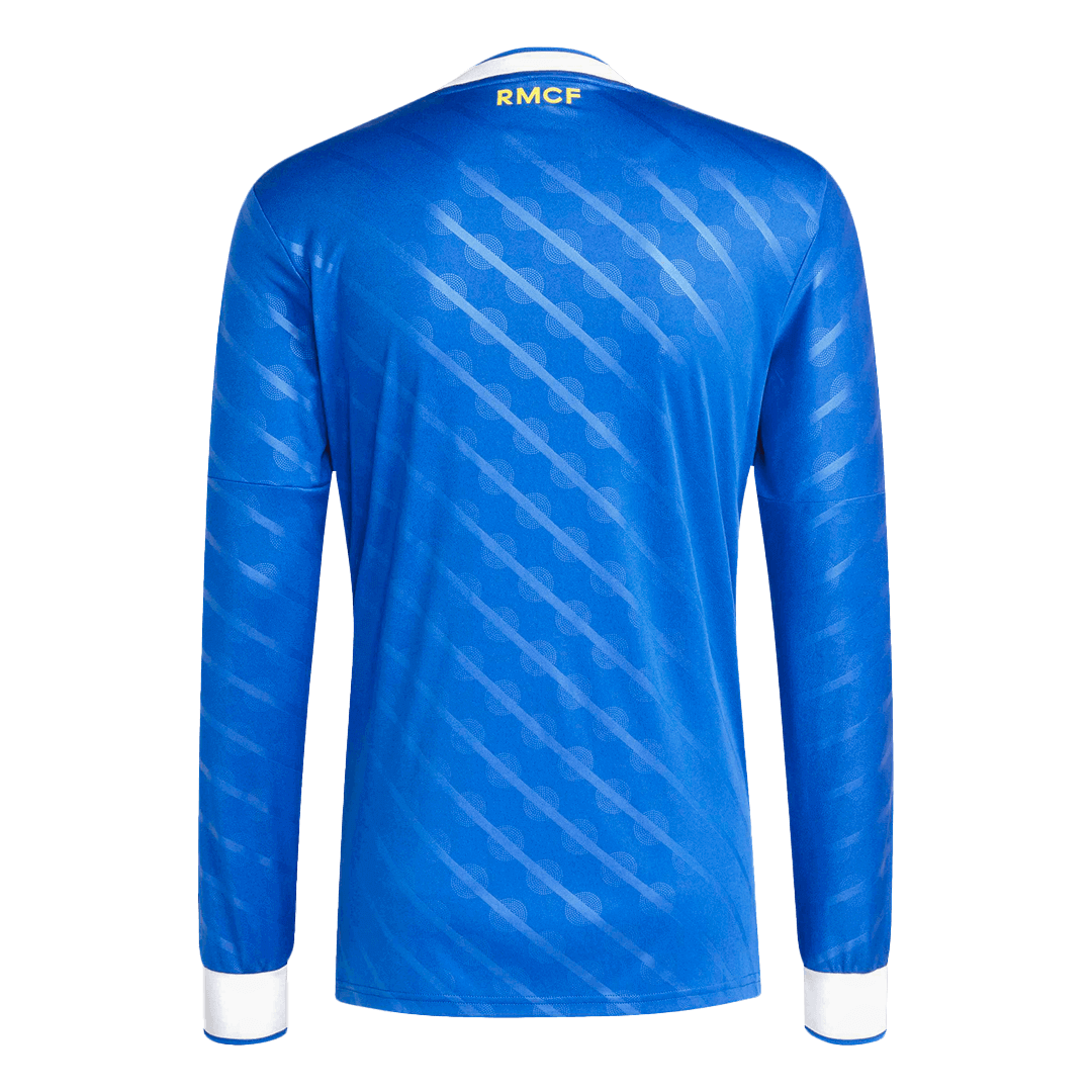 Camiseta de fútbol de la tercera equipación del Real Madrid 2025/26, manga larga (talla grande)