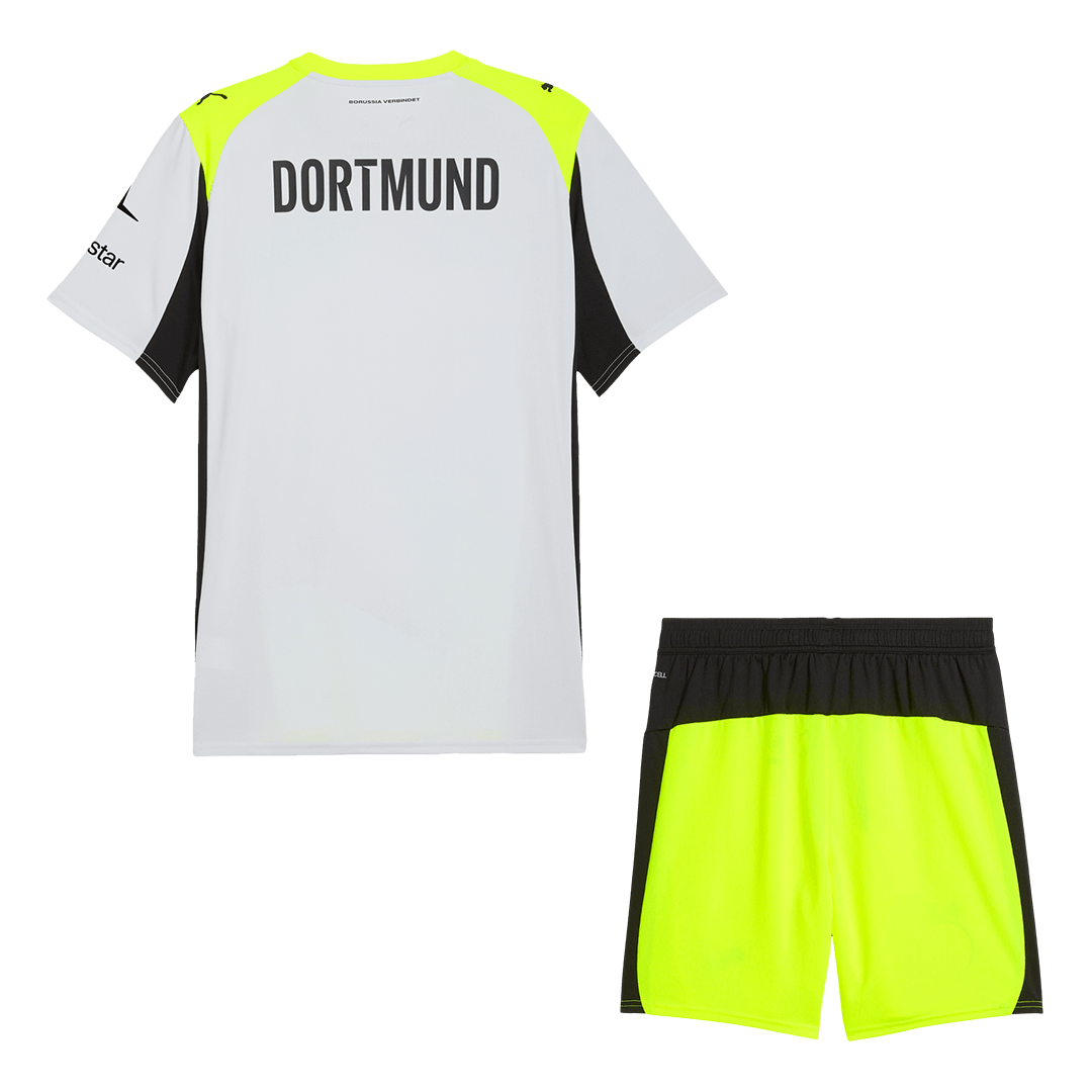 Kit de visitante del Borussia Dortmund (Kit y pantalón corto) 2025/26