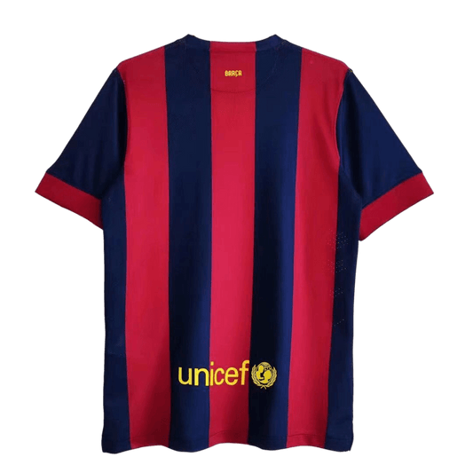 Camiseta retro de fútbol local del Barcelona MESSI #10 2014/15