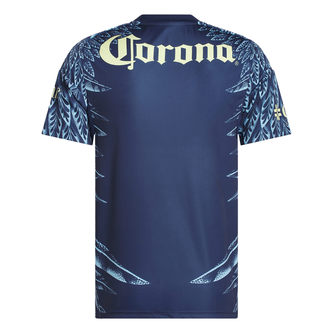 Camiseta de fútbol visitante del Club América 2025/26 azul marino