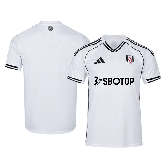Camiseta de fútbol local del Fulham 25/26 blanca