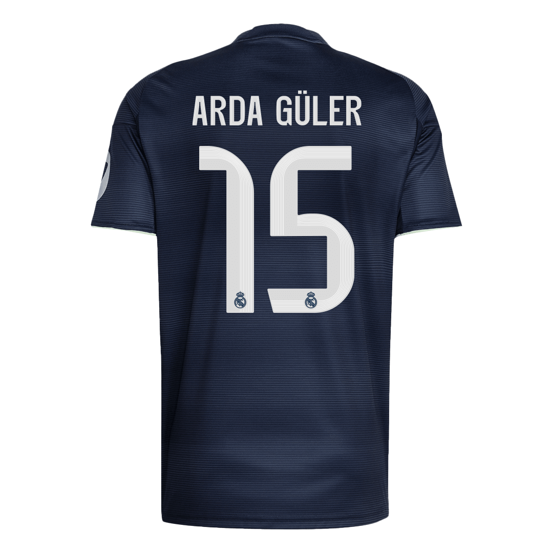 Camiseta de fútbol de segunda equipación Real Madrid ARDA GÜLER #15 2025/26