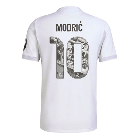 Camiseta de fútbol local especial ModriĆ n.° 10 del Real Madrid 2025/26 auténtica