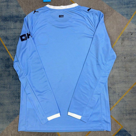 Camiseta de manga larga de local del Manchester City (25/26)