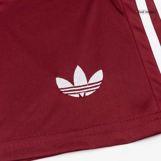 Kit de fútbol visitante del Arsenal para niños (Kit, pantalón corto y medias) 2025/26