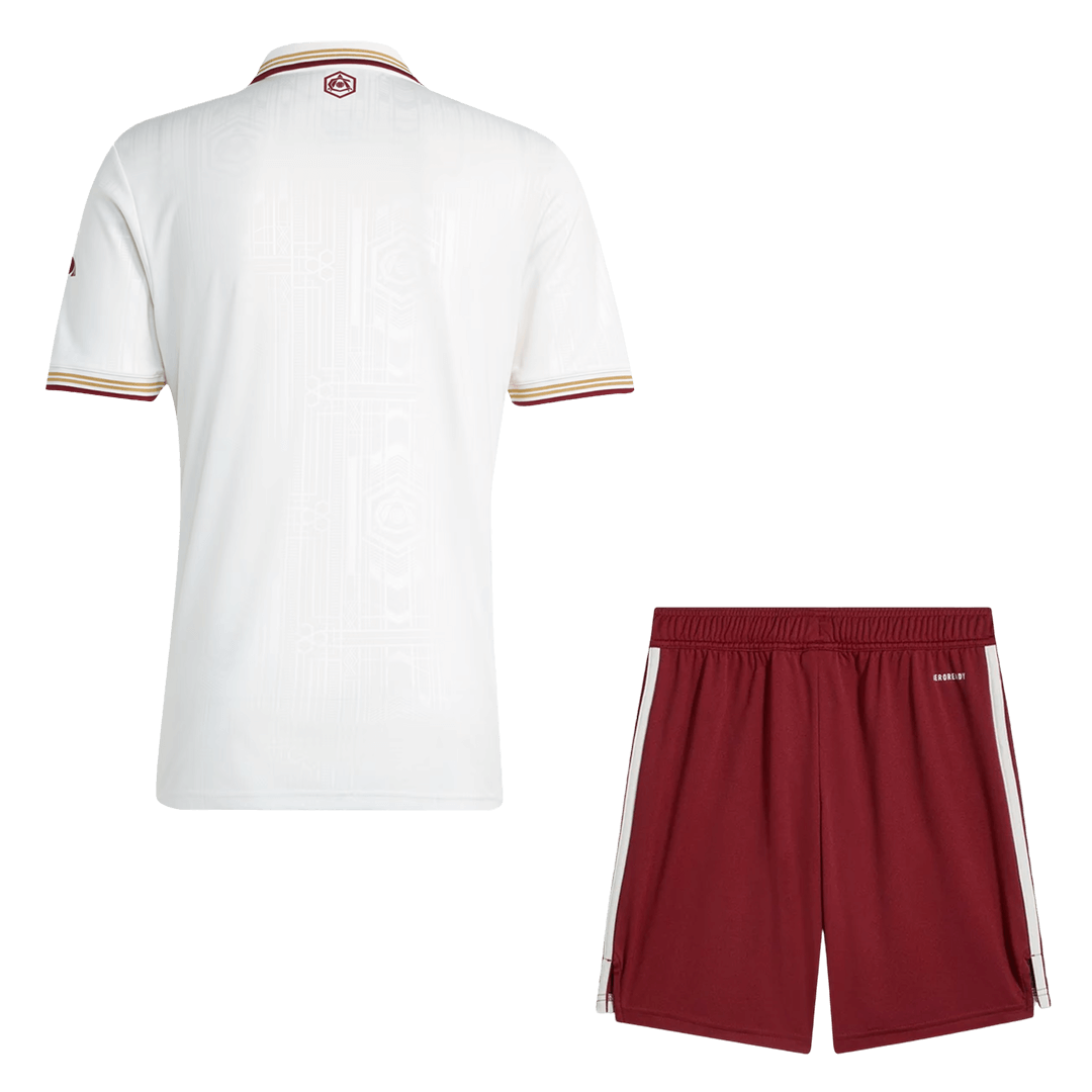 Kit de fútbol visitante del Arsenal (Kit y pantalón corto) 2025/26