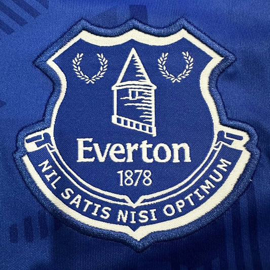 Camiseta de fútbol local del Everton 2024/25 azul
