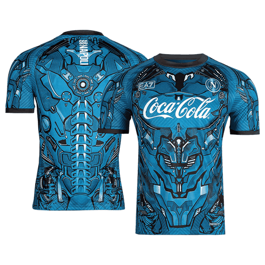 Camiseta de fútbol prepartido del Napoli 2025/26