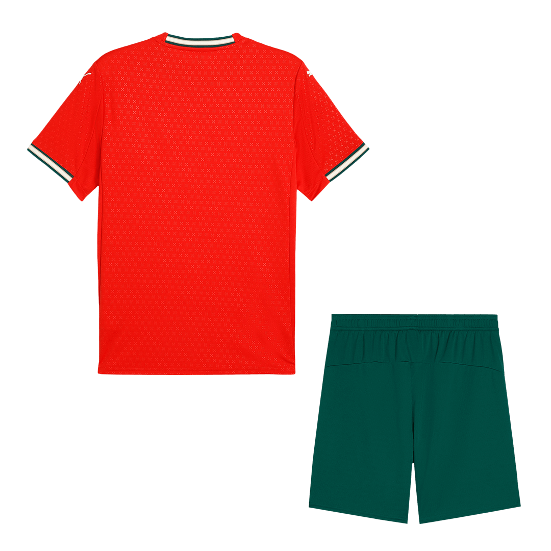 Kit de fútbol local de Portugal (camiseta y pantalón corto) 2025