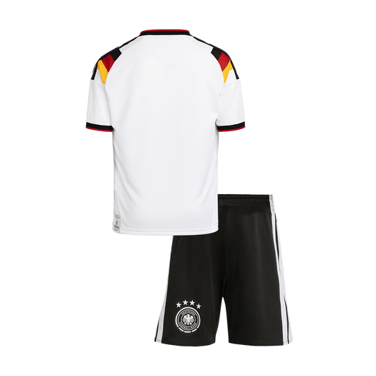 Equipación infantil de la selección alemana (camiseta + pantalón corto) para el Mundial 2026