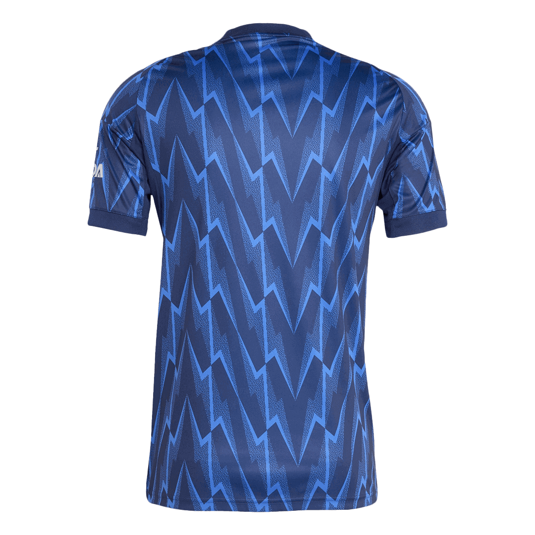 Camiseta de fútbol visitante del Arsenal 2025/26 azul
