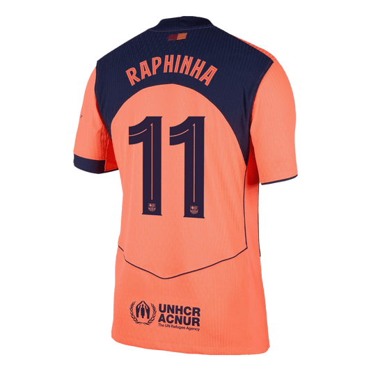 Camiseta de fútbol de visitante RAPHINHA #11 del Barcelona 2025/26