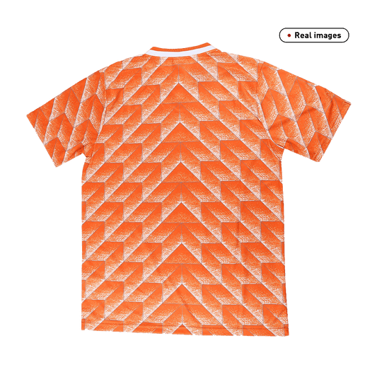 Camiseta retro de fútbol local de los Países Bajos de 1988