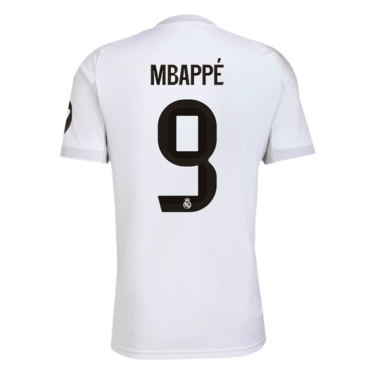Camiseta de fútbol local del Real Madrid MBAPPÉ #9 2025/26
